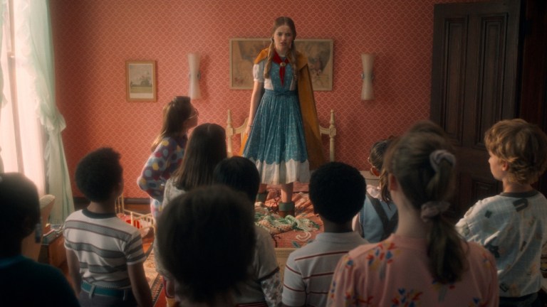 STRANGER THINGS: SEASON 5. Nell Fisher as Holly Wheeler in Stranger Things: Season 5. Cr. COURTESY OF NETFLIX © 2025