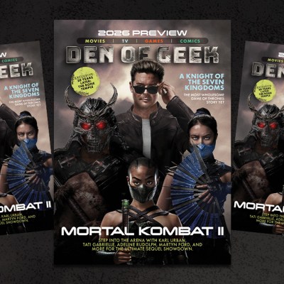 motal kombat 2 den of geek magazine cover