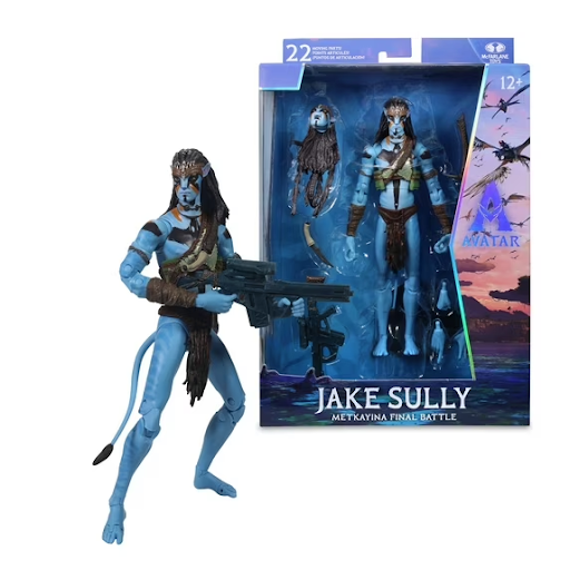 Jake Sully, Metkayina Final Battle 7” Action Figure Collector Edition (Avatar: Fire and Ash)
