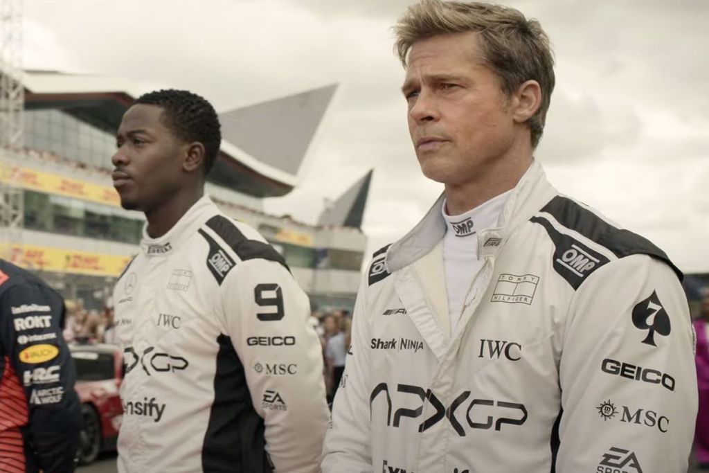 Brad Pitt in F1