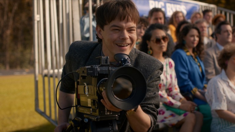 STRANGER THINGS: SEASON 5. Charlie Heaton as Jonathan Byers in Stranger Things: Season 5. Cr. COURTESY OF NETFLIX © 2025