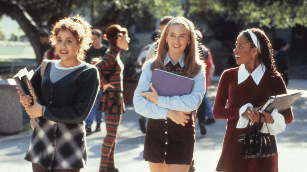 The cast radiates the charm and style that made this teen comedy a defining ’90s film.