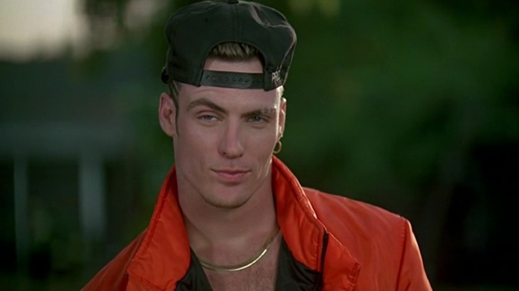 Vanilla Ice attempts romance and drama; mostly cringe, very ’90s.