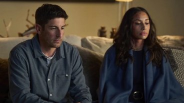 Jason Biggs and Meaghan Rath in Untitled Home Invasion Romance