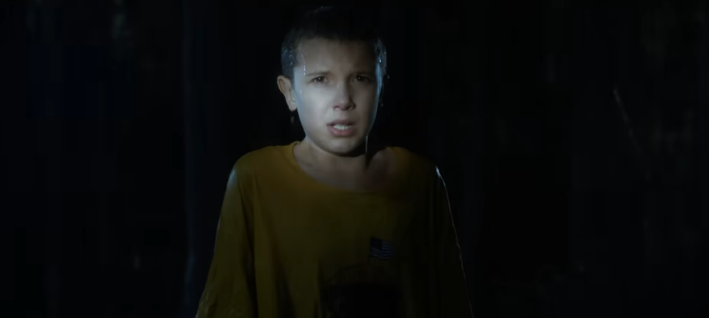 Millie Bobby Brown as Eleven in Stranger Things Season 1