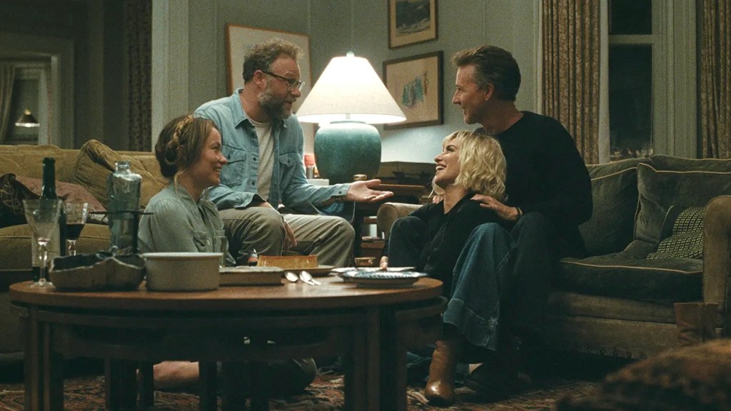 Seth Rogen and Olivia Wilde in The Invite