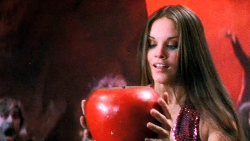 A disco musical disaster that can’t decide what it wants to be.