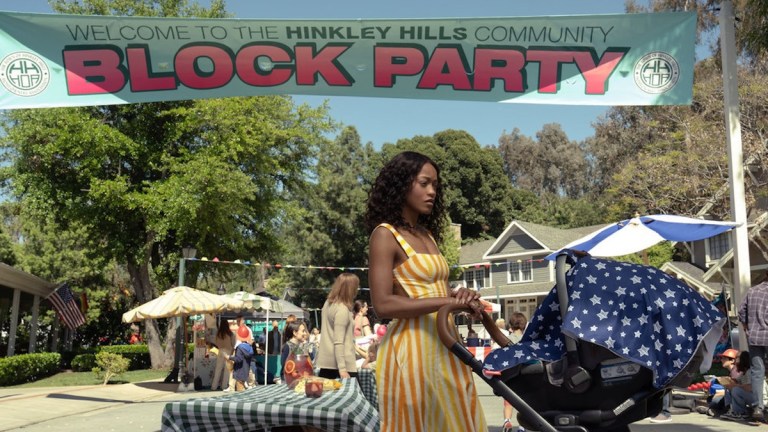 THE BURBS -- Pictured: Keke Palmer as Samira -- (Photo by: Elizabeth Morris/PEACOCK)