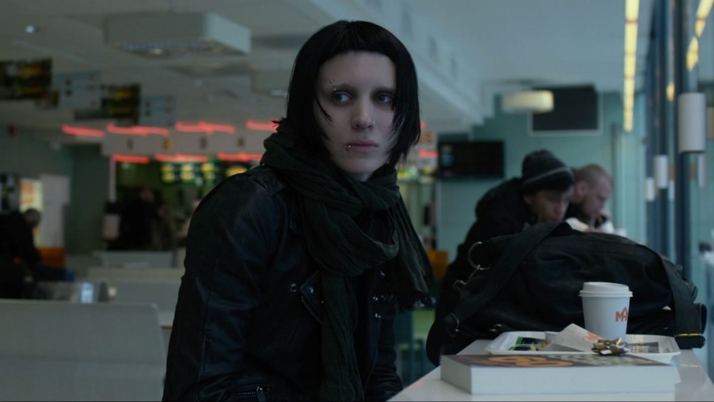 Rooney Mara as Lisbeth Salander in The Girl With the Dragon Tattoo