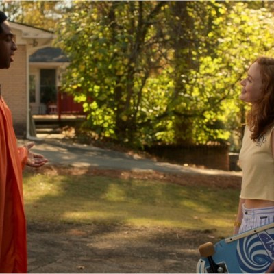 STRANGER THINGS: SEASON 5. (L to R) Caleb McLaughlin as Lucas Sinclair and Sadie Sink as Max Mayfield in Stranger Things: Season 5. Cr. COURTESY OF NETFLIX © 2025