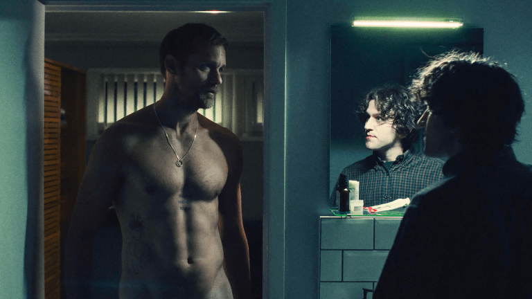 Alexander Skarsgard naked in Pillion