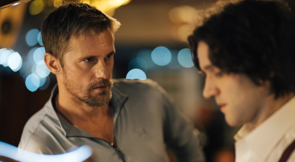 Alexander Skarsgard in Pillion