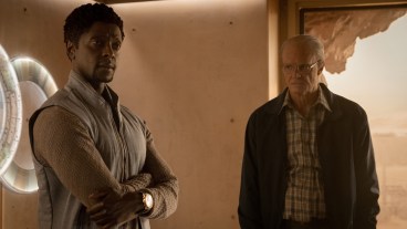 Edi Gathegi and Joel Kinnaman in "For All Mankind," premiering March 27, 2026 on Apple TV.