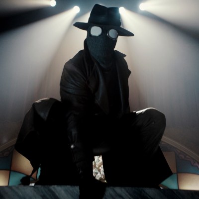 “The Spider” (Nicolas Cage) in a scene from Prime Video’s Spider-Noir (Courtesy of Prime Video)