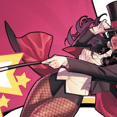 Cover of a Zatanna DC comic.
