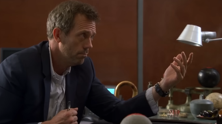 Hugh Laurie as Dr Gregory House
