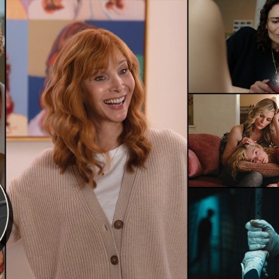 Images from The Audacity, The Comeback Season 3, Birth Is for P*ssies, and In My Blood.