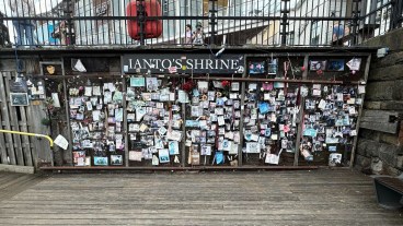 Ianto's Shrine in Cardiff.