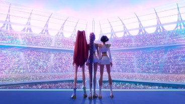 KPOP DEMON HUNTERS - When they aren't selling out stadiums, Kpop superstars Rumi, Mira and Zoey use their secret identities as badass demon hunters to protect their fans from an ever-present supernatural threat. Together, they must face their biggest enemy yet – an irresistible rival boy band of demons in disguise. ©2025 Netflix