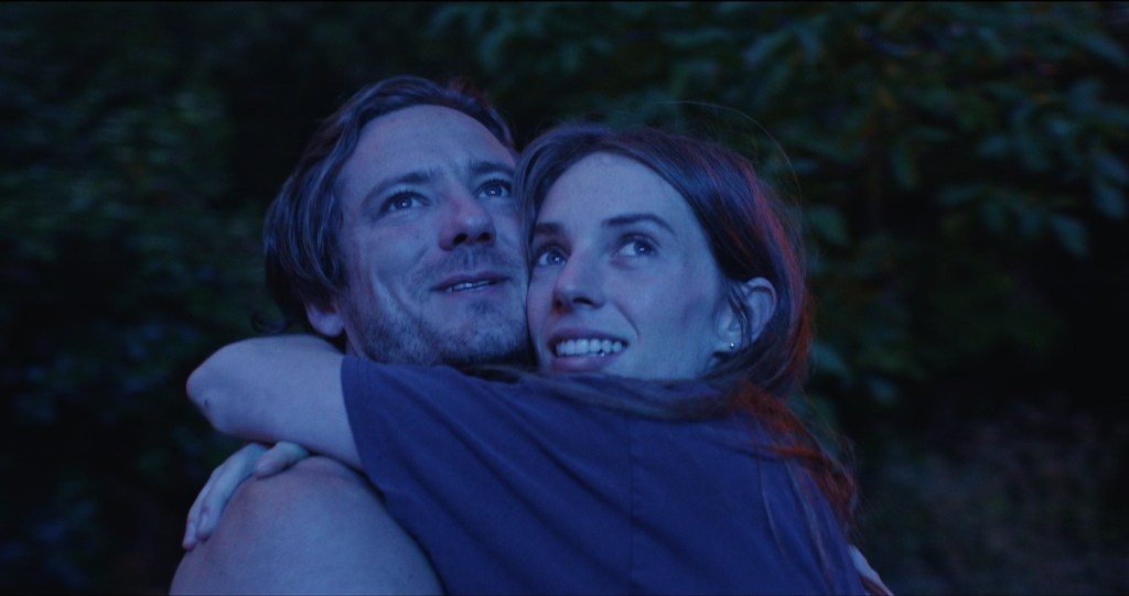 Maya Hawke and Lewis Pullman in Wishful Thinking (Christopher Ripley:SXSW)
