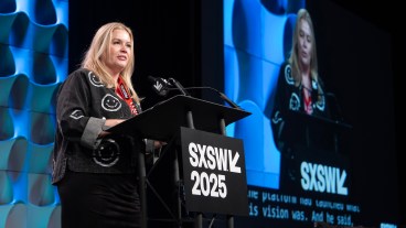 AUSTIN, TEXAS - MARCH 09: Claudette Godfrey, SWSW's head of film and TV, speaks on stage during 2025 SXSW at Austin Convention Center on March 09, 2025 in Austin, Texas. (Photo by Erika Goldring/Getty Images)