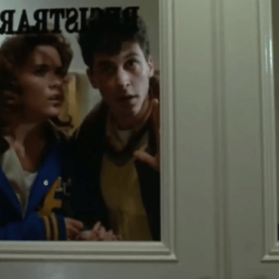 Corey Parker and Lara Flynn Boyle in How I Got Into College