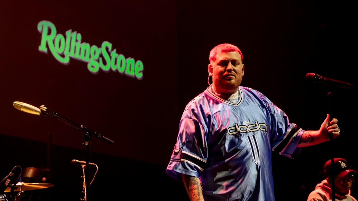 Saint Harrison performs at Rolling Stone's Future of Music