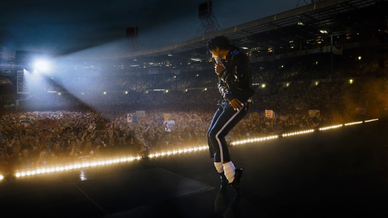 Jaafar Jackson as Michael Jackson in Michael. Photo Credit: Courtesy of Lionsgate