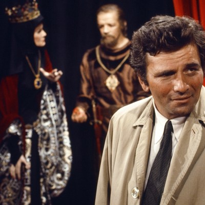 COLUMBO -- "Dagger of the Mind" Episode 4 -- Pictured: Peter Falk as Columbo -- (Photo by: Bob Nese/NBC)