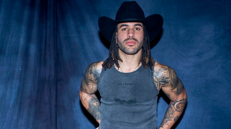 Isaac "Drift" Wright from the documentary Drift in Den of Geek studio at SXSW 2026.