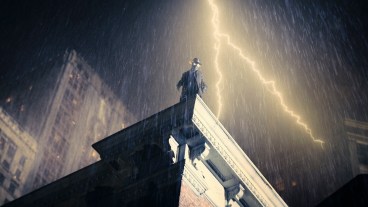 “The Spider” (Nicolas Cage) in a scene from Prime Video’s Spider-Noir (Courtesy of Prime Video)