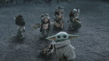 (L-R) Anzellans and Grogu in Lucasfilm's THE MANDALORIAN AND GROGU. Photo courtesy of Lucasfilm. © 2026 Lucasfilm Ltd™. All Rights Reserved.