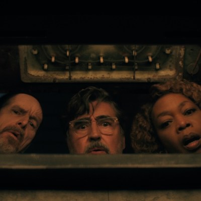 Denis O'Hare, Alfre Woodard and Alfred Molina in The Boroughs