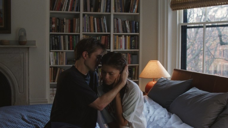 Robert Pattinson and Zendaya in The Drama