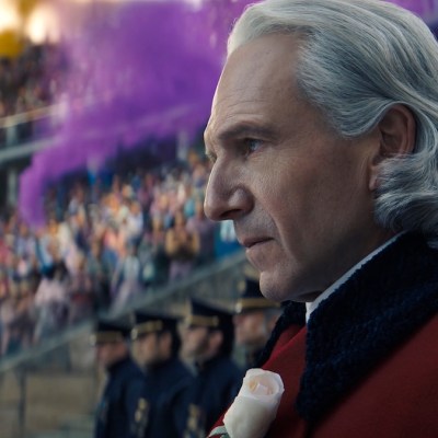 Ralph Fiennes as President Snow in The Hunger Games: Sunrise on the Reaping. Photo Credit: Courtesy of Lionsgate