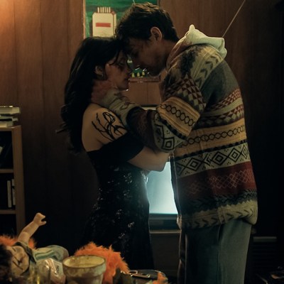 Nikki (Inde Navarrette) and Bear (Michael Johnston)