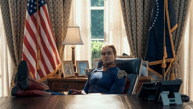 Antony Starr as Homelander in The Boys season 5