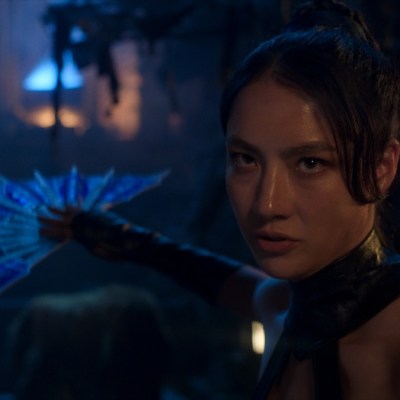 Kitana in Mortal Kombat II