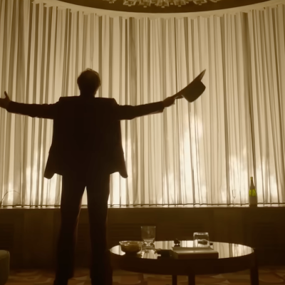 The silhouette of Tom Cruise's character in Digger.