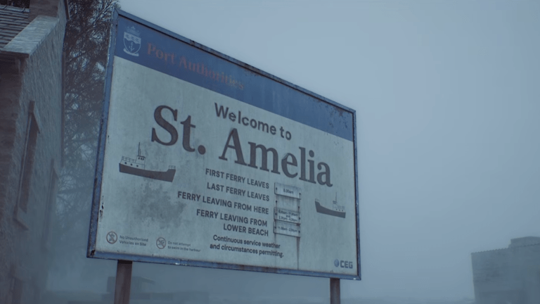 The town of St. Amelia in Silent Hill: Townfall.