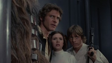 Star Wars - Han Leia Luke - A New Hope