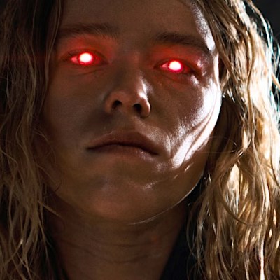 Supergirl laser eyes Milly Alcock
