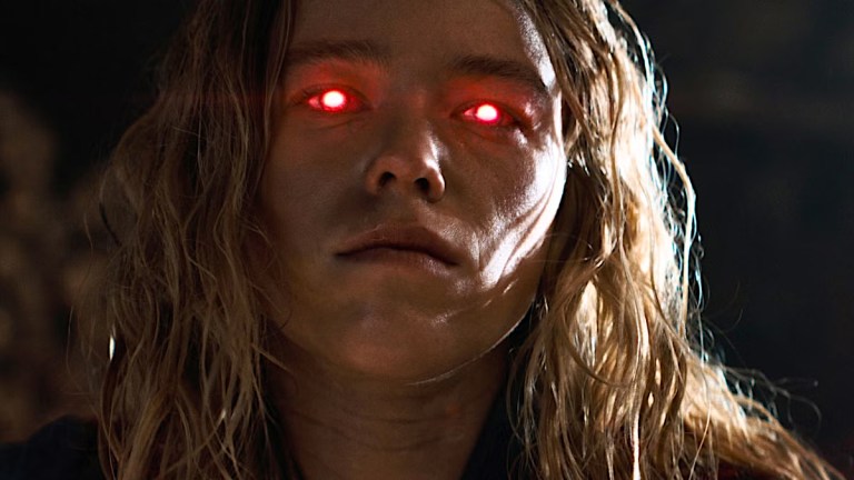 Supergirl laser eyes Milly Alcock