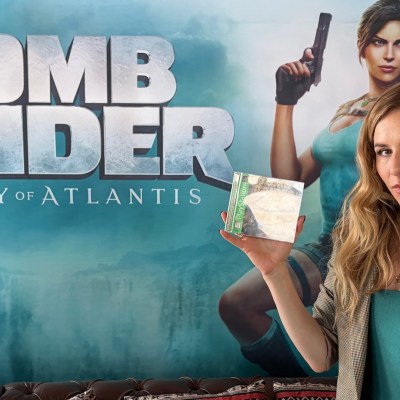 Lara Croft actress Alix Wilton Regan.