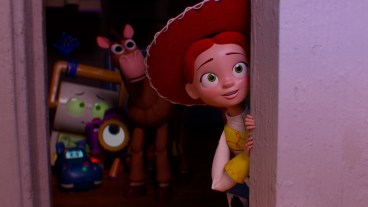 (L-R): Smarty Pants, Atlas, Snappy, Bullseye, and Jessie in Disney and Pixar's TOY STORY 5. Photo courtesy of Pixar. © 2026 Disney/Pixar. All Rights Reserved.