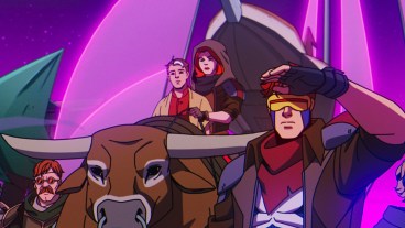 Jean Grey (voiced by Jennifer Hale) and Cyclops (voiced by Ray Chase) in Marvel Animation's X-MEN '97 Season 2, exclusively on Disney+. Photo courtesy of Marvel. © 2026 Marvel. All Rights Reserved.