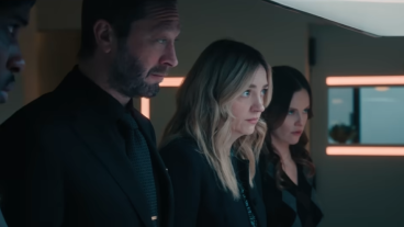 Lionel Boyce, Ebon Moss-Bachrach, Abby Elliott, and Sarah Ramos in The Bear season 5
