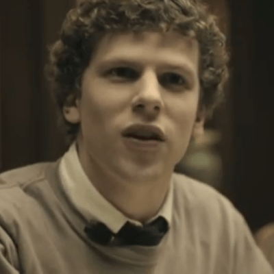 Jesse Eisenberg in The Social Network