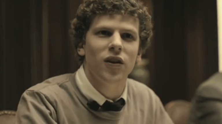 Jesse Eisenberg in The Social Network