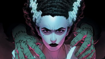 Bride of Frankenstein Lives Comic Cover